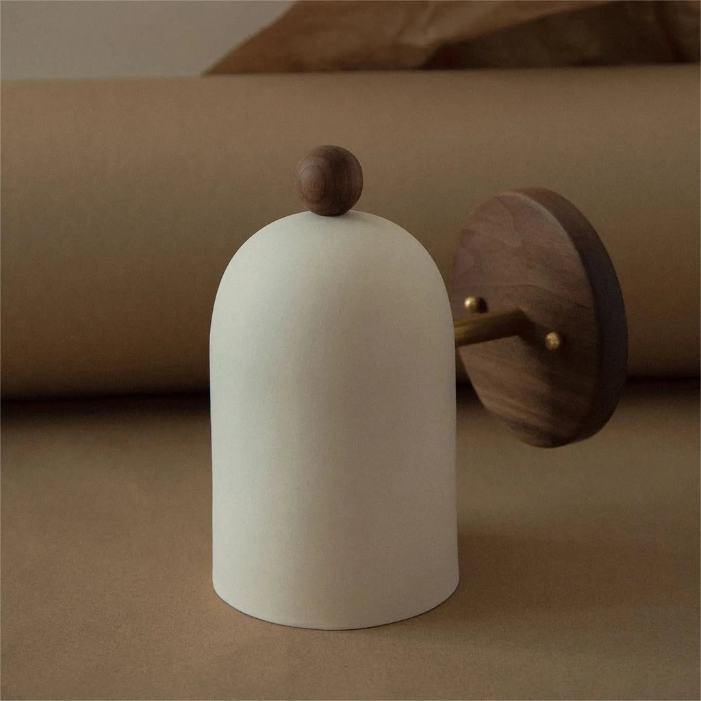 Japanese Zen LED wall light or chandelier in black or white with 350 or 360 degree rotatable wall lamp option
