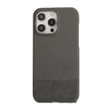 Imitation leather iPhone 17 phone case with fabric stitching, shockproof anti-fall design, six colour options