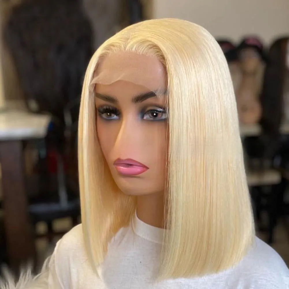 Front lace chemical fibre wig in Korean silk for ladies, available in 8 to 16 inches