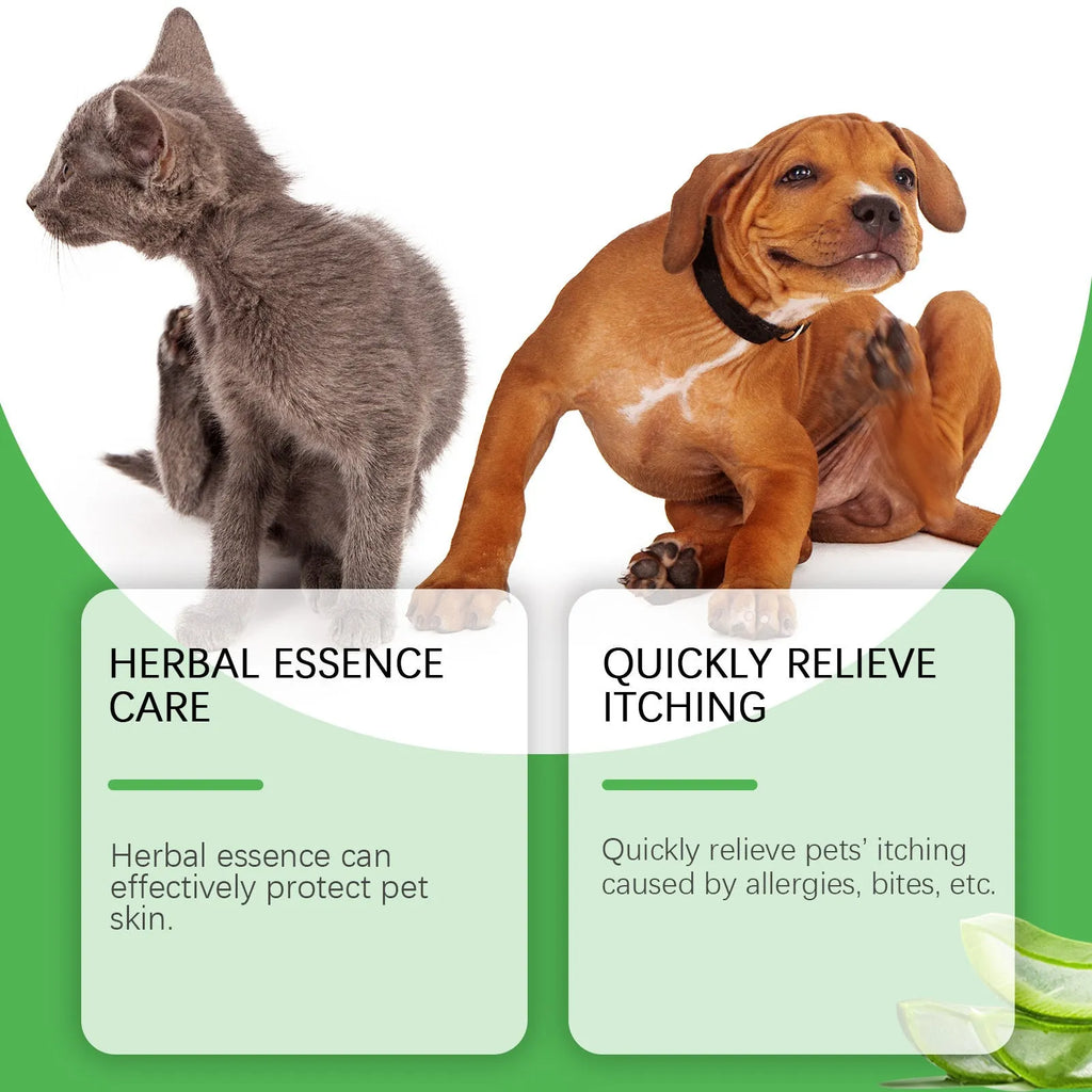 A 60g tube of antipruritic cream for cats on a white background, showing the 5.5cm diameter.