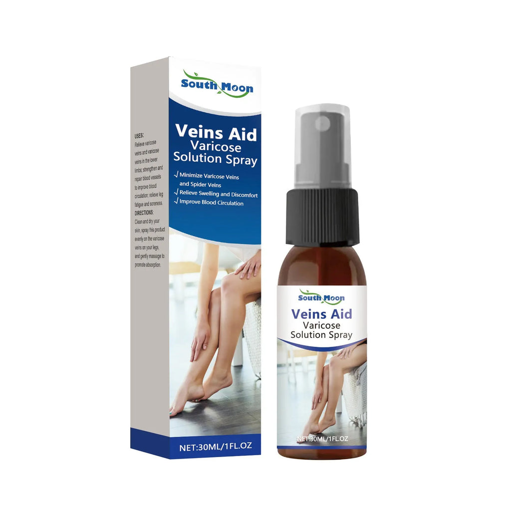 30ml bottle of Leg Care Spray Daily Massage for tired legs and feet.
