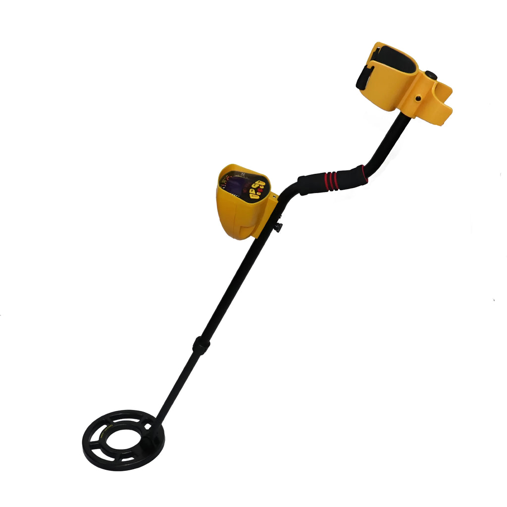 MD3010II underground metal detector with coil and control box on ground