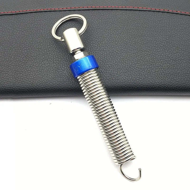 Blue car trunk lift spring made of high-strength alloy, 130g weight