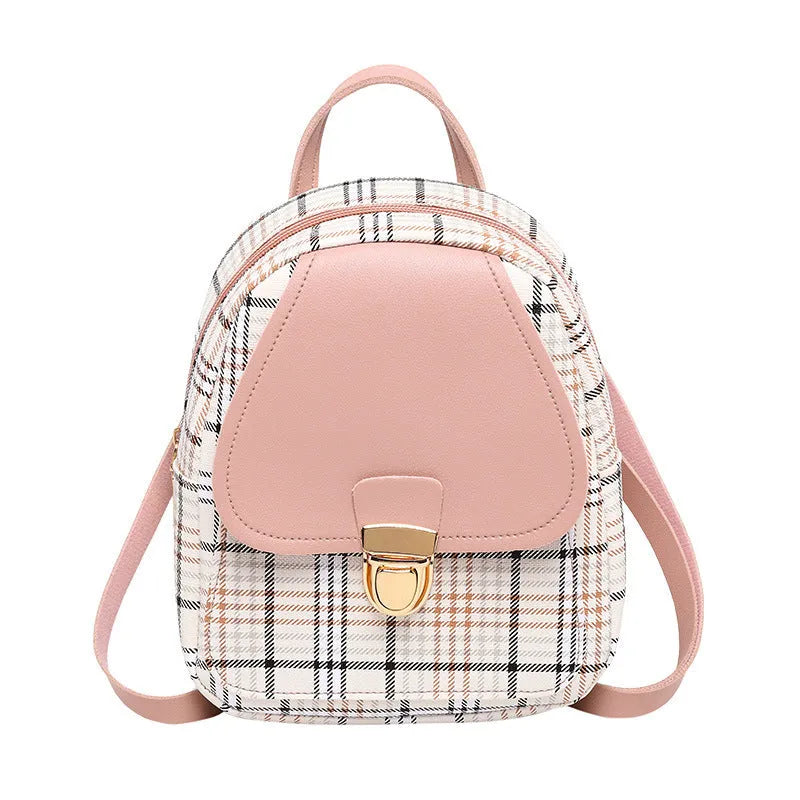 Diagonal phone bag in PU leather available in five colours for shoulder or handheld carrying
