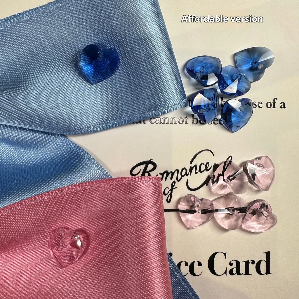 Princess style dog hair band headdress with a large, adjustable bow on a double-sided jacquard ribbon.