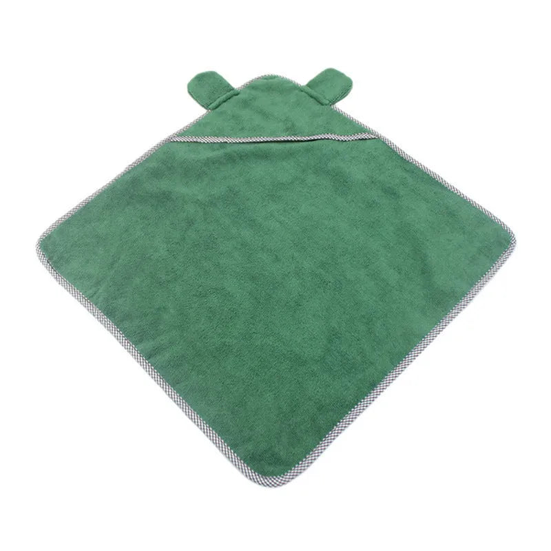 Ultra fine fibre pet towels in grey and green colours for drying dogs and cats after baths