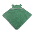 Ultra fine fibre pet towels in grey and green colours for drying dogs and cats after baths