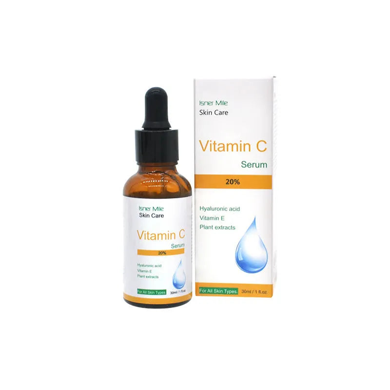 30ml bottle of Vitamin C serum for facial skincare treatment