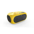 Compact M24 portable mini projector in gold or white finish with regional power adapters