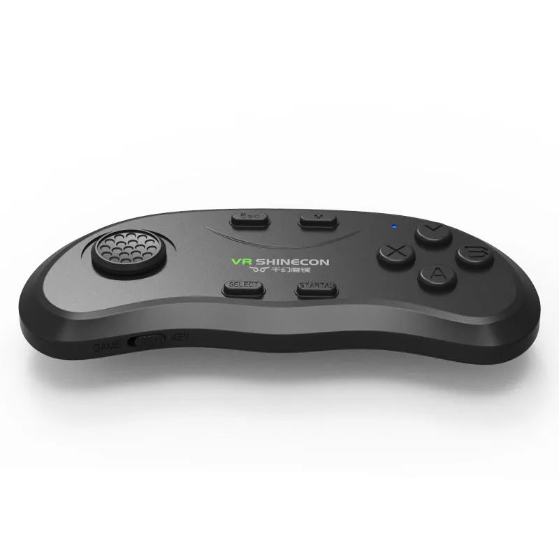 Thousand Magic Mirror wireless Bluetooth gamepad in black, ABS plastic body, 15.5 cm long