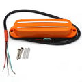 Electric guitar double-coil pickup with ceramic magnets in black for ST/SQ circuit modification