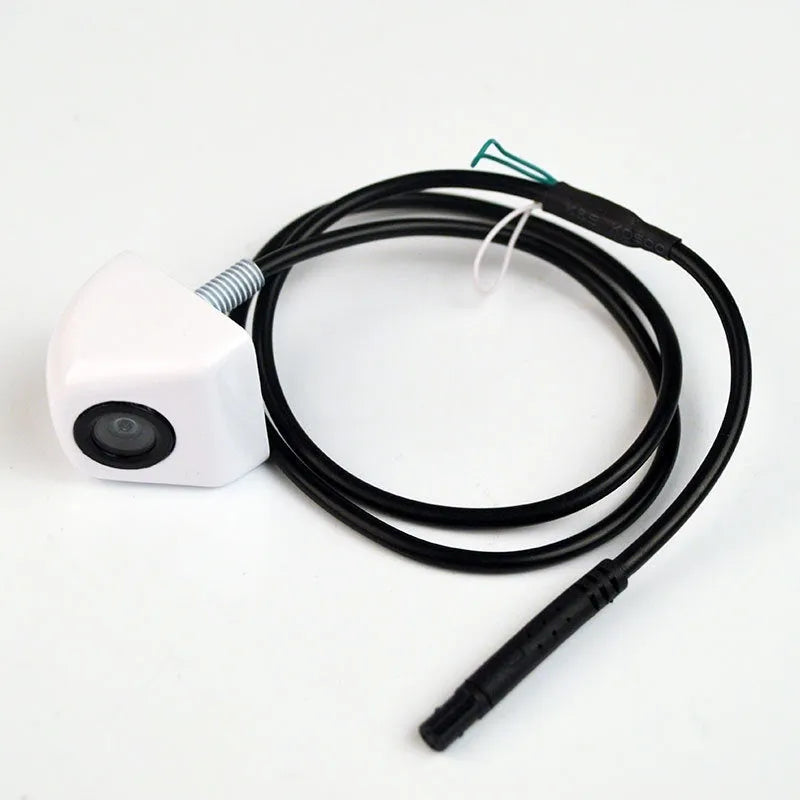 Waterproof metal car rearview camera with integrated wiring for reversing assistance