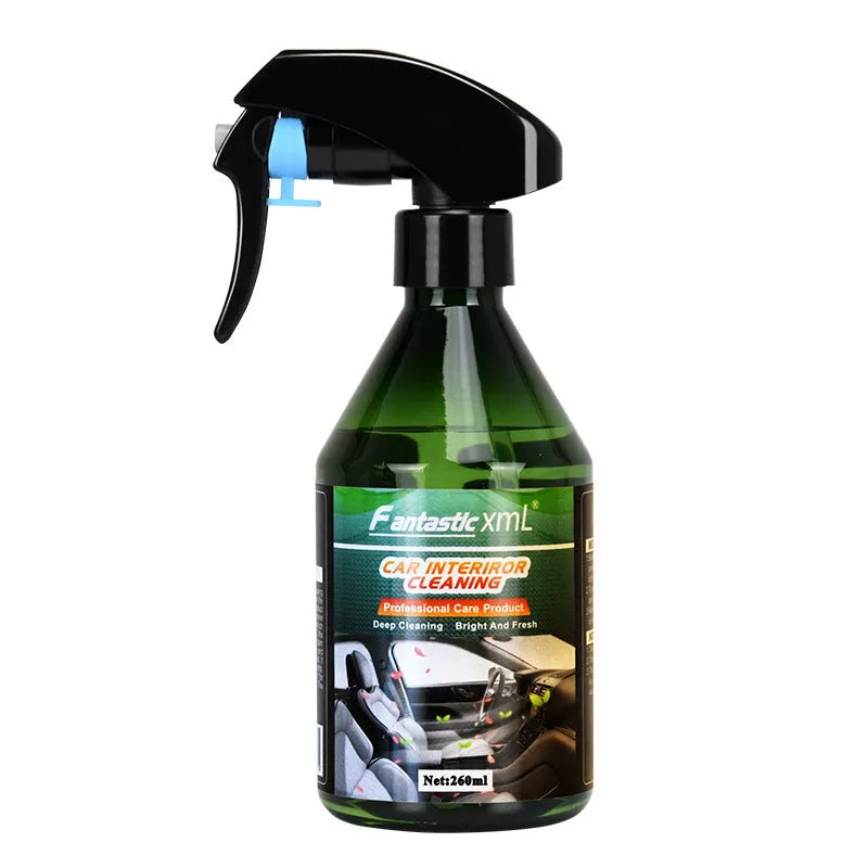 Car interior foam cleaner 260ml bottle for seats carpets headliner