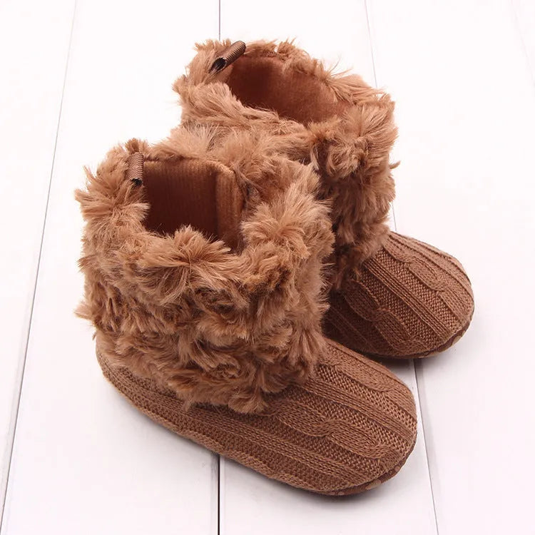 Soft leather baby shoes with rubber soles in black, brown, grey, pink, and red colours for sizes 11cm, 12cm, and 13cm