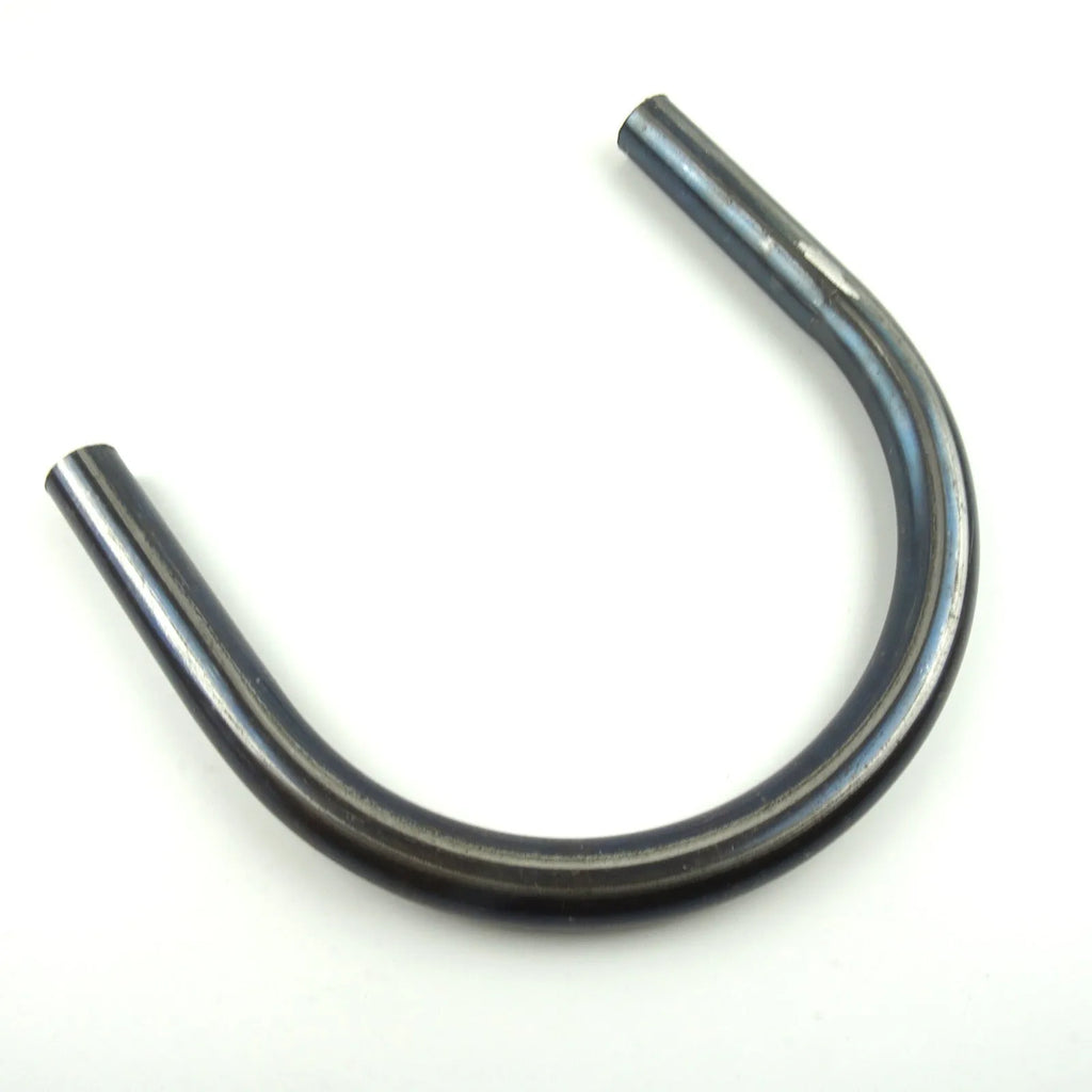 Universal Motorcycle Retro Modified Tail U-Tube Elbow Armrest Tailstock for Cafe Racer Scrambler Brat Style Bikes, 22mm or 25mm Tube Diameter, 17.5cm to 23.5cm Opening Width, Flat or Tilt Tail Options in Black Colour, Fit GM Models