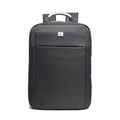 Casual backpack Oxford cloth 30-litre capacity in black with zippered main compartment