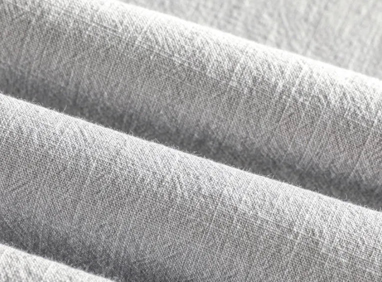 Men's cotton linen shirt in loose fit available in four colours with Asian sizing