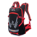 Compact nylon bicycle backpack in under 20 litre size, available in multiple colours for cycling and commuting