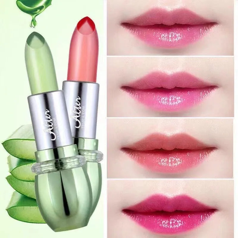 Non-fading waterproof moisturising lipstick in bright red with no stain on cup property
