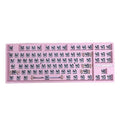 DIY 75% layout hot-swap mechanical keyboard kit with gasket mount in multiple colour options.