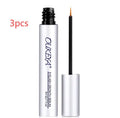 Silver eyelash growth essence bottle with 5ml eyelash nutrient solution for gentle repair