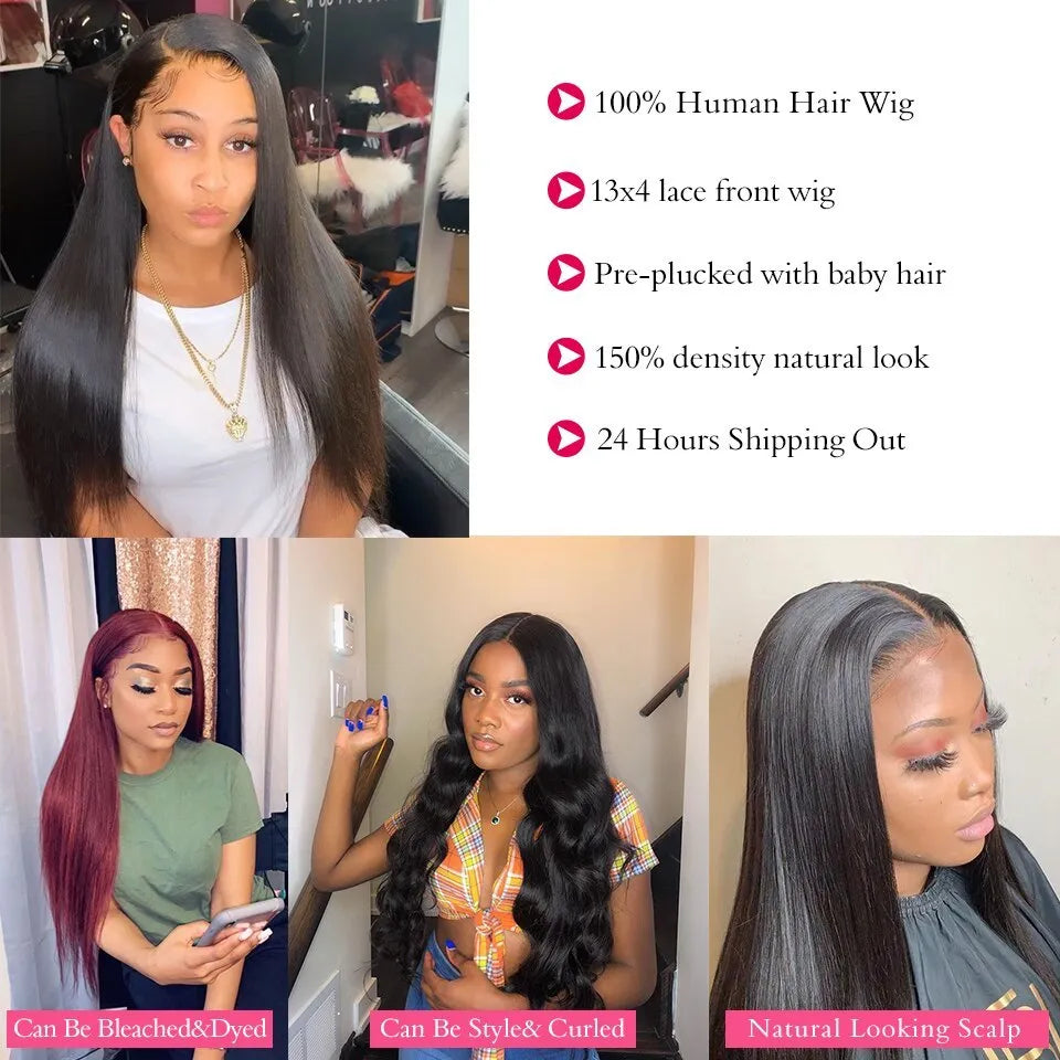 Chemical fibre straight hair hood on comfortable stretch net base, 12 to 26 inch length options