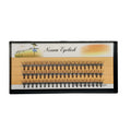 60 individual black imitation mink false eyelashes in lengths from 6mm to 14mm