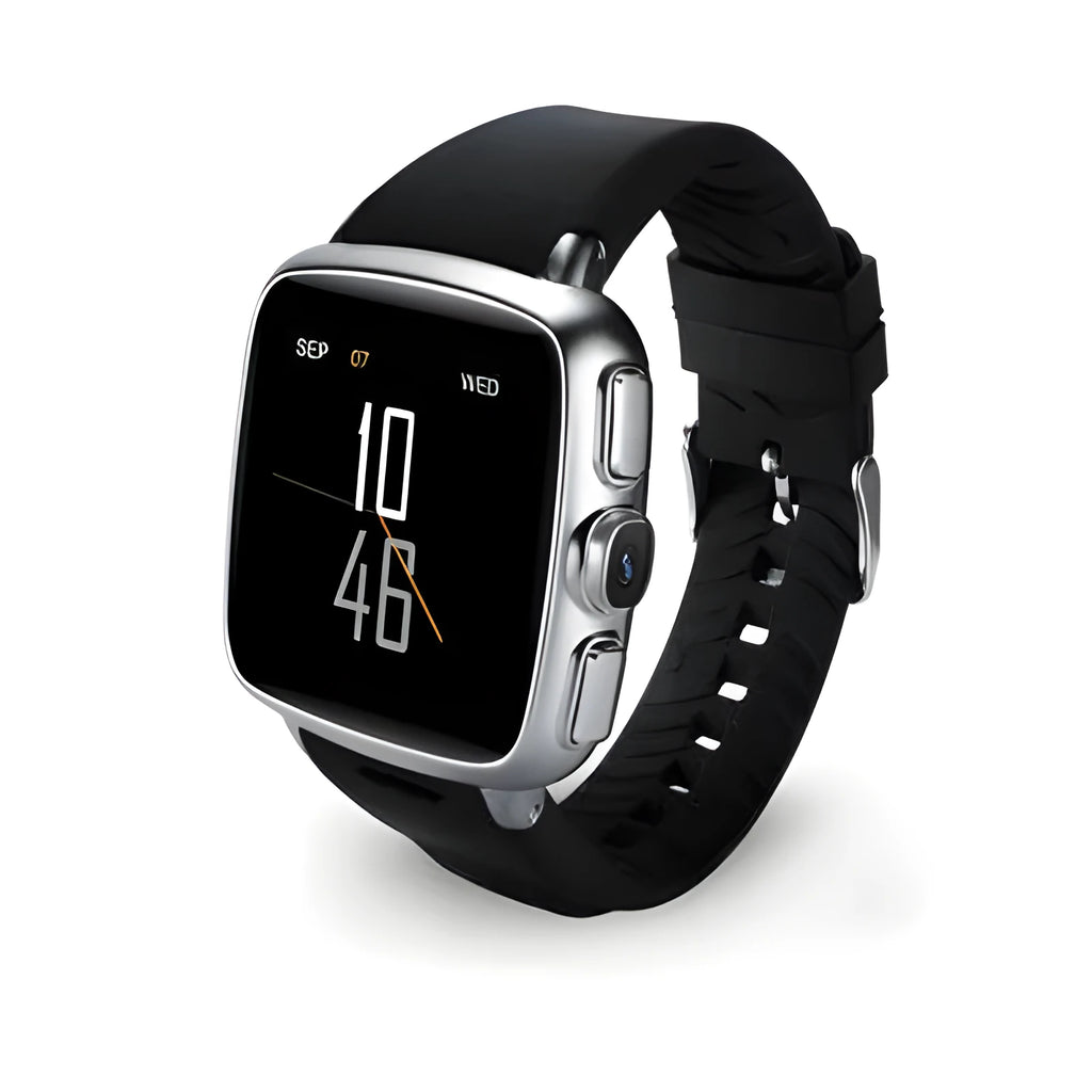 Z01 smart watch with 1.54-inch touchscreen display on wrist