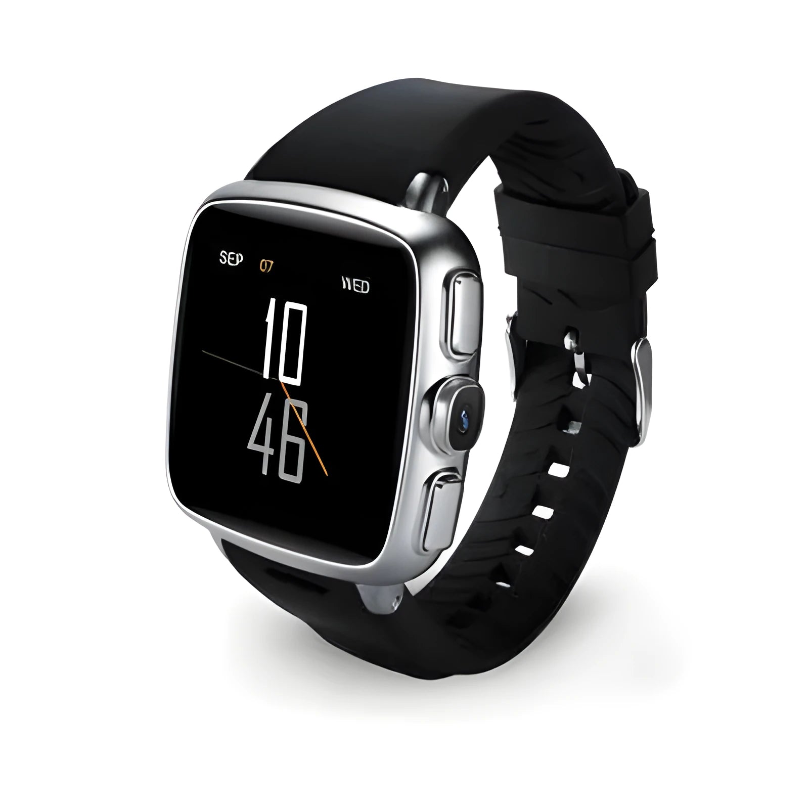 Z01 smart watch with 1.54-inch touchscreen display on wrist