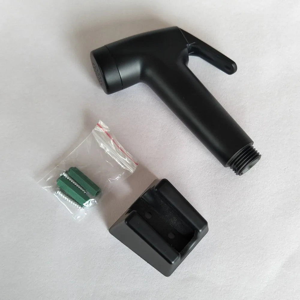 ABS handheld bathroom cleaning nozzle with rain spray function