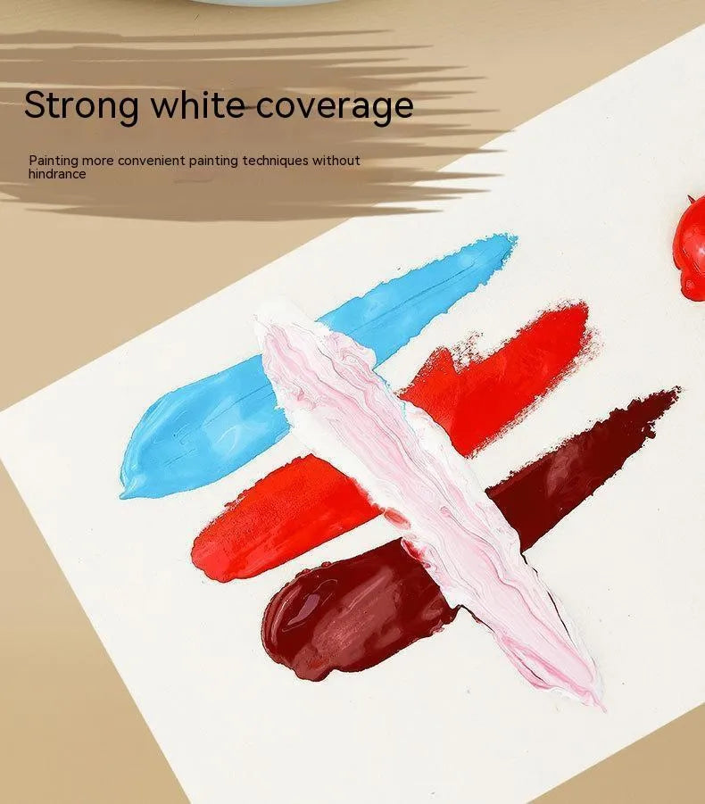 18-colour Chinese painting pigment set, 12ml capacity, for children and beginners