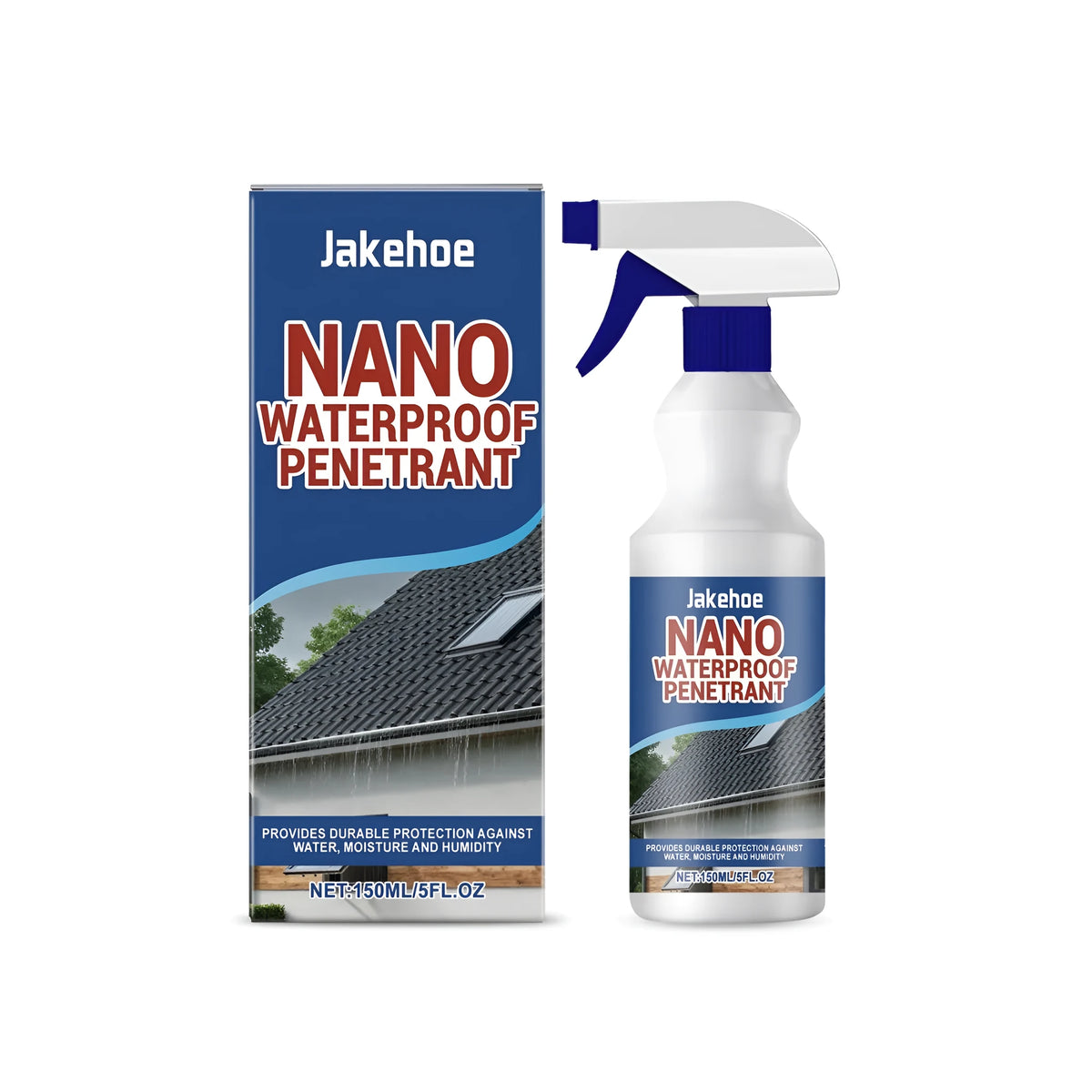 Nano waterproof penetrant spray 150ml bottle with acrylic emulsion formula for fabric protection