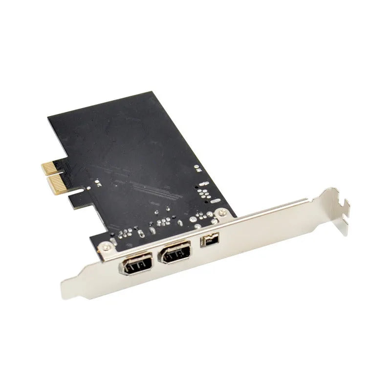 SUNWEIT ST21 PCIe x1 FireWire 1394A controller card with two ports and VT6308P chip