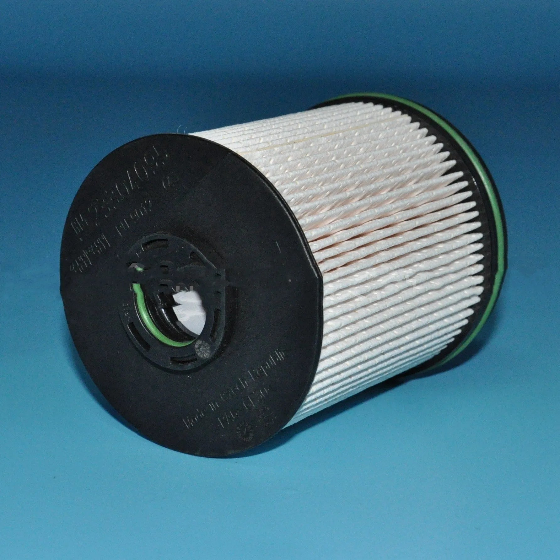 Diesel fuel filter element with gasket for Vauxhall Opel Astra K models showing 106mm height