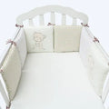 Baby bed free combination cotton bumper set with six 30x30cm pieces in crib