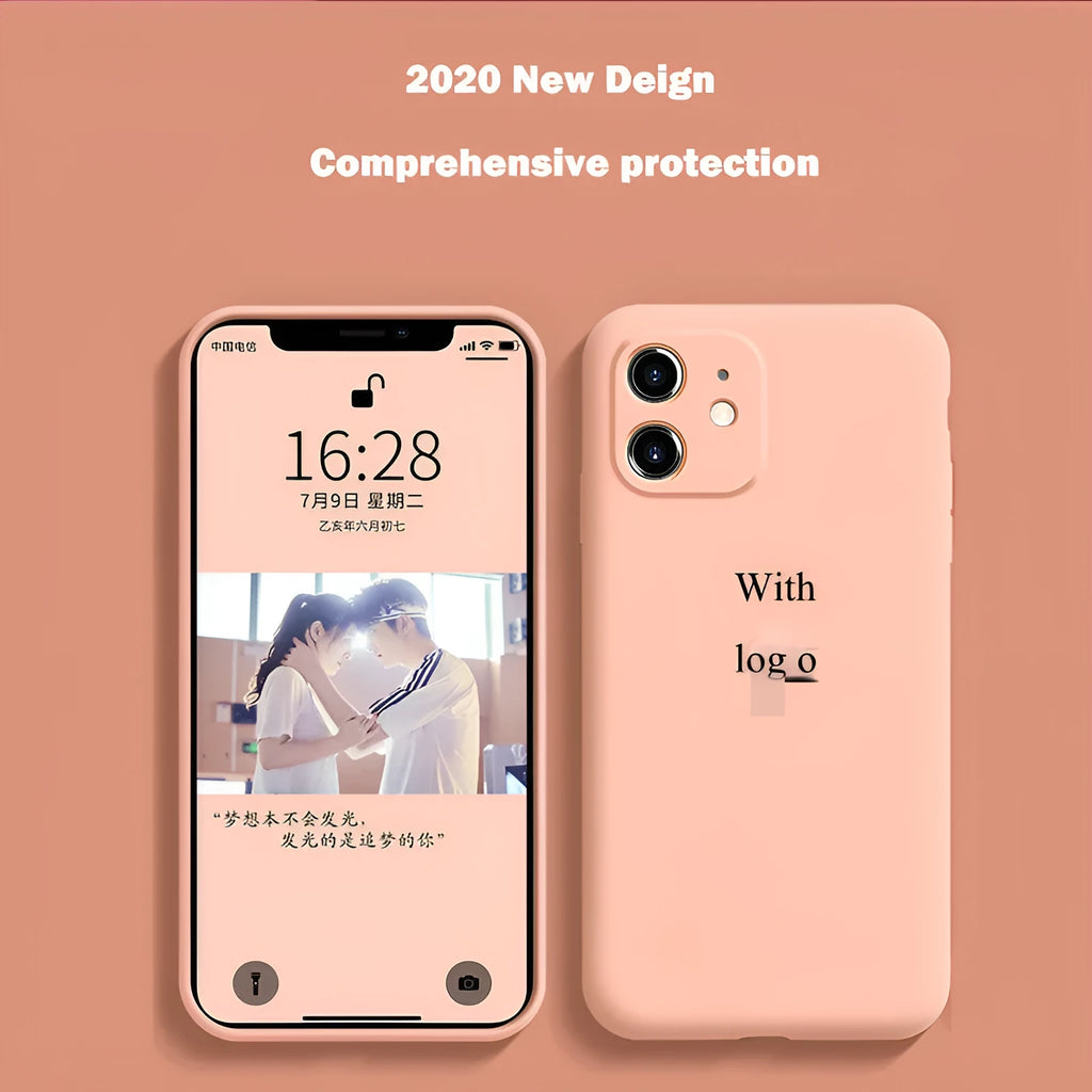 Silicone case for iPhone 11 series in various solid colours showing precise camera and port cutouts.