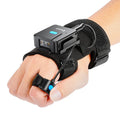 Portable wrist-mounted Bluetooth barcode scanner with laser scanning technology