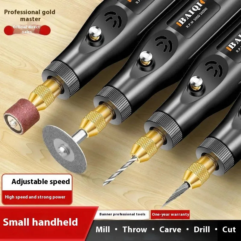 Small handheld electric polishing machine right angle grinder 12W for weld seam grinding