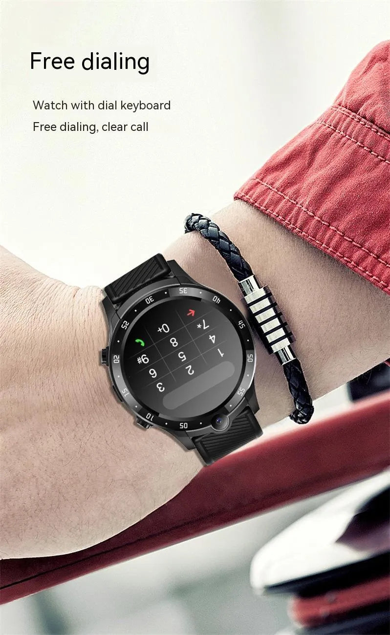 Smart Watch Watch3 black touch screen with Bluetooth calling and fitness tracking features