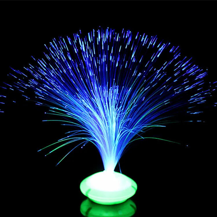 Colorful Toys Glowing Gypsophila luminous toy with three LED lights and eight modes on a table