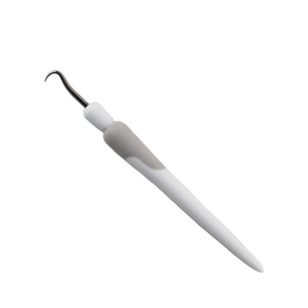 White universal hook accessory for picking knife engraving film on machine bed