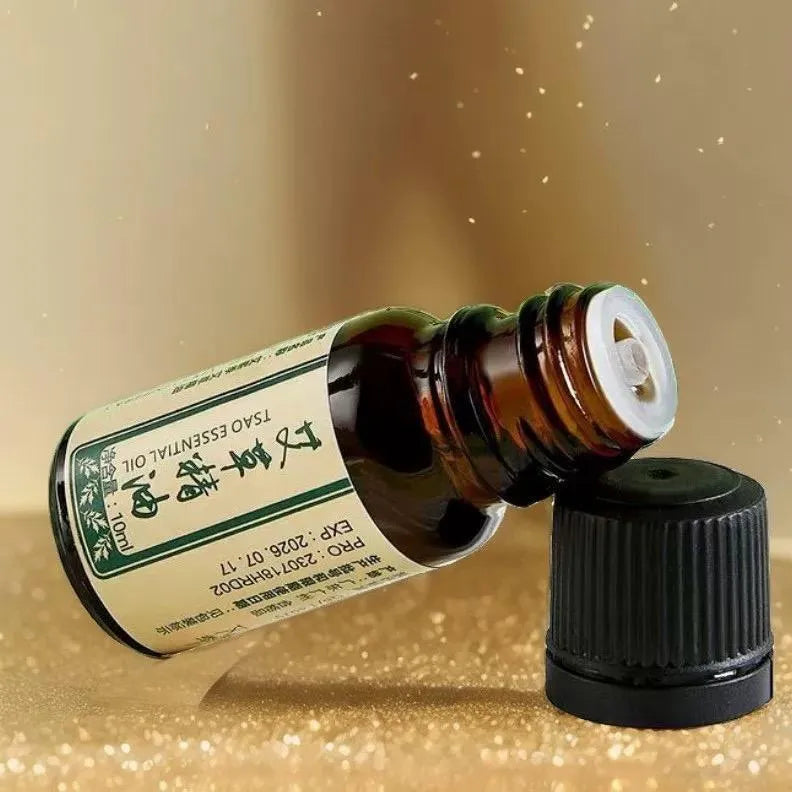 Stone moxibustion gua sha jar complete kit with moxa stick, essential oil, and traditional Chinese medicine tools