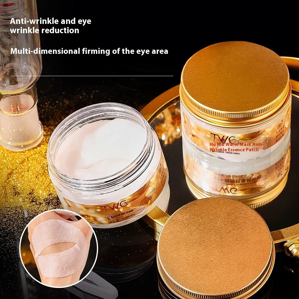 Snail essence eye mask paste in 70ml packaging for dark circles and fine lines treatment