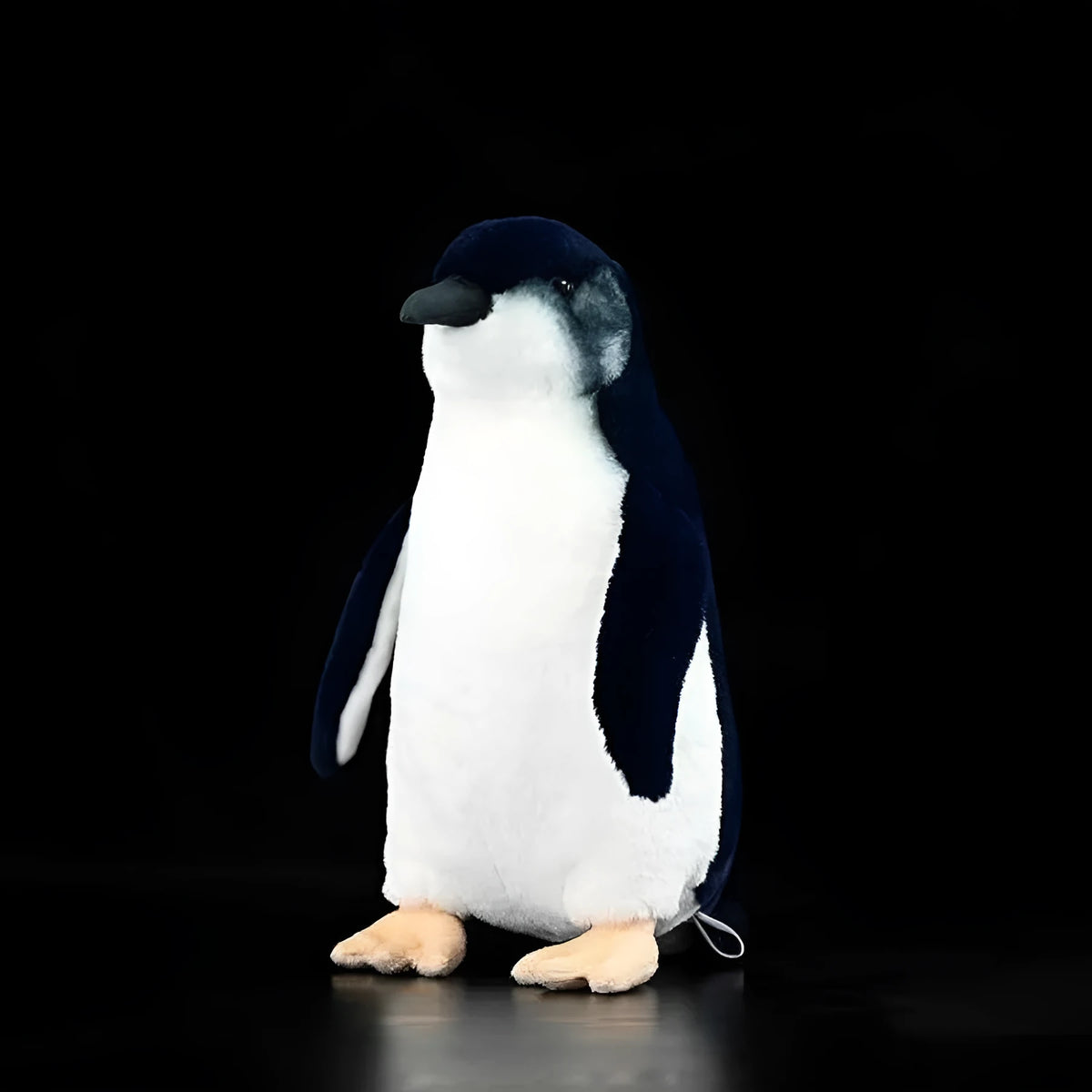 Little Blue Penguin stuffed animal toy doll, 27cm head to foot, chemical fibre plush with colloidal particle filling