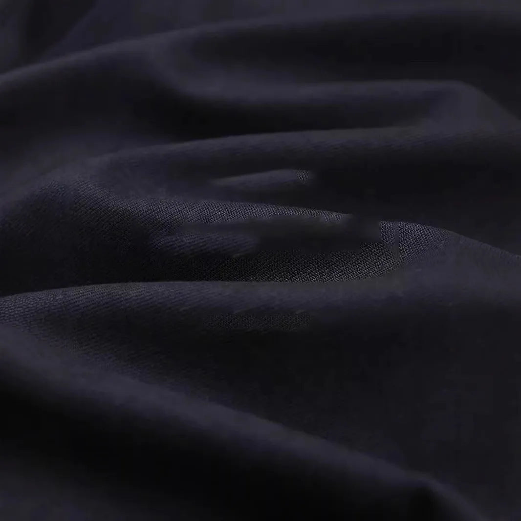 Men's simple lapel shirt in chemical fibre blend, shown in light sand rice colour