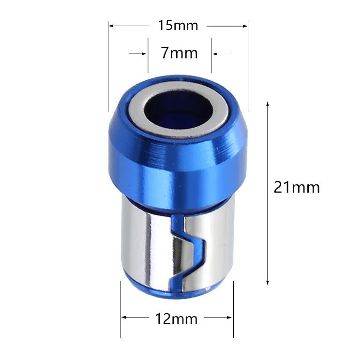 Batch head magnetic ring with strong magnet for 6.35mm bits