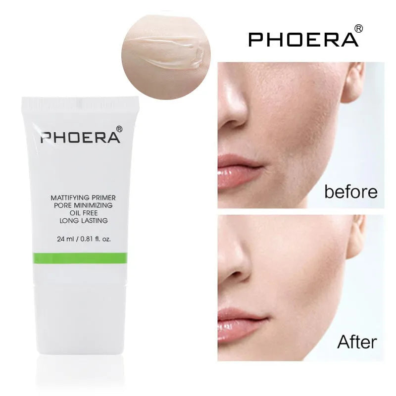 PHOERA isolation moisturizing makeup primer 24ml long lasting face base lotion bottle