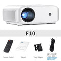 White full HD projector with 1280x720 resolution, Android 7.1, 2800 lumens and 50,000-hour LED