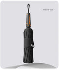 Automatic folding umbrella with large 100cm canopy in various colour options