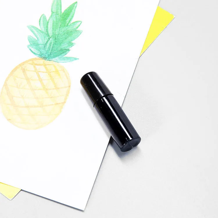 Scratch art tool set with scraper pen, brush, bamboo stick, and repair liquid bottle.